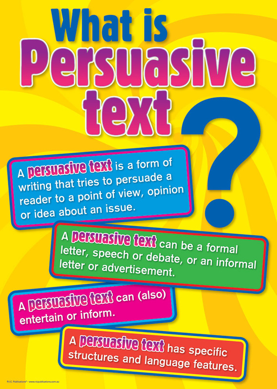 persuasive writing basics